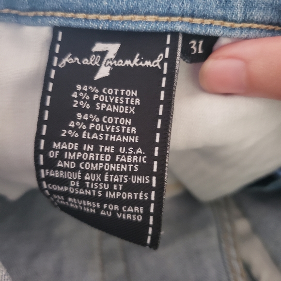 7 For All Mankind Josefina Skinny Boyfriend Jeans - Picture 10 of 10